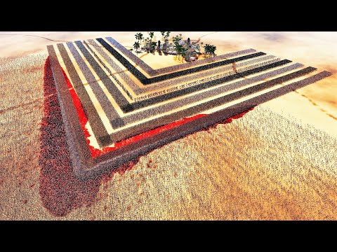 CAN ANCIENT ARMY SHIELD WALL STOP 4,000,000 BEASTS & ZOMBIES! - Ultimate Epic Battle Simulator 2