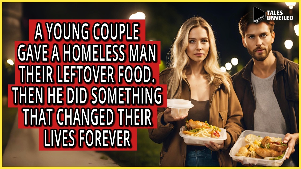 Young Couple Gave a Homeless Man Their Leftover Food. Then He Did Something That Changed Their Lives