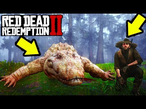 LEGENDARY BULL GATOR AND SECRET ITEM YOU NEED in RDR 2! Legendary Animals How to Guide!