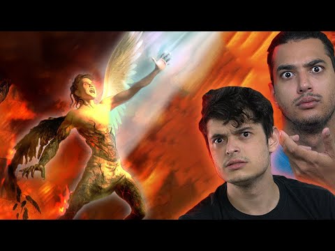 COMO LÚCIFER FOI EXPULSO DO PARAÍSO E TRANSFORMADO EM SATANÁS?? - A Revolta dos Anjos