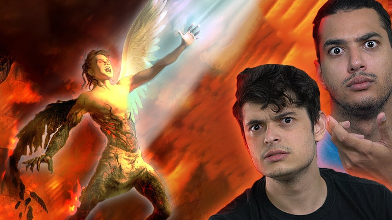 COMO LÚCIFER FOI EXPULSO DO PARAÍSO E TRANSFORMADO EM SATANÁS?? - A Revolta dos Anjos
