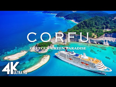 [4K] CORFU 🇬🇷 – Greece’s Green Paradise 🌴 | Relaxing Deep House Chill