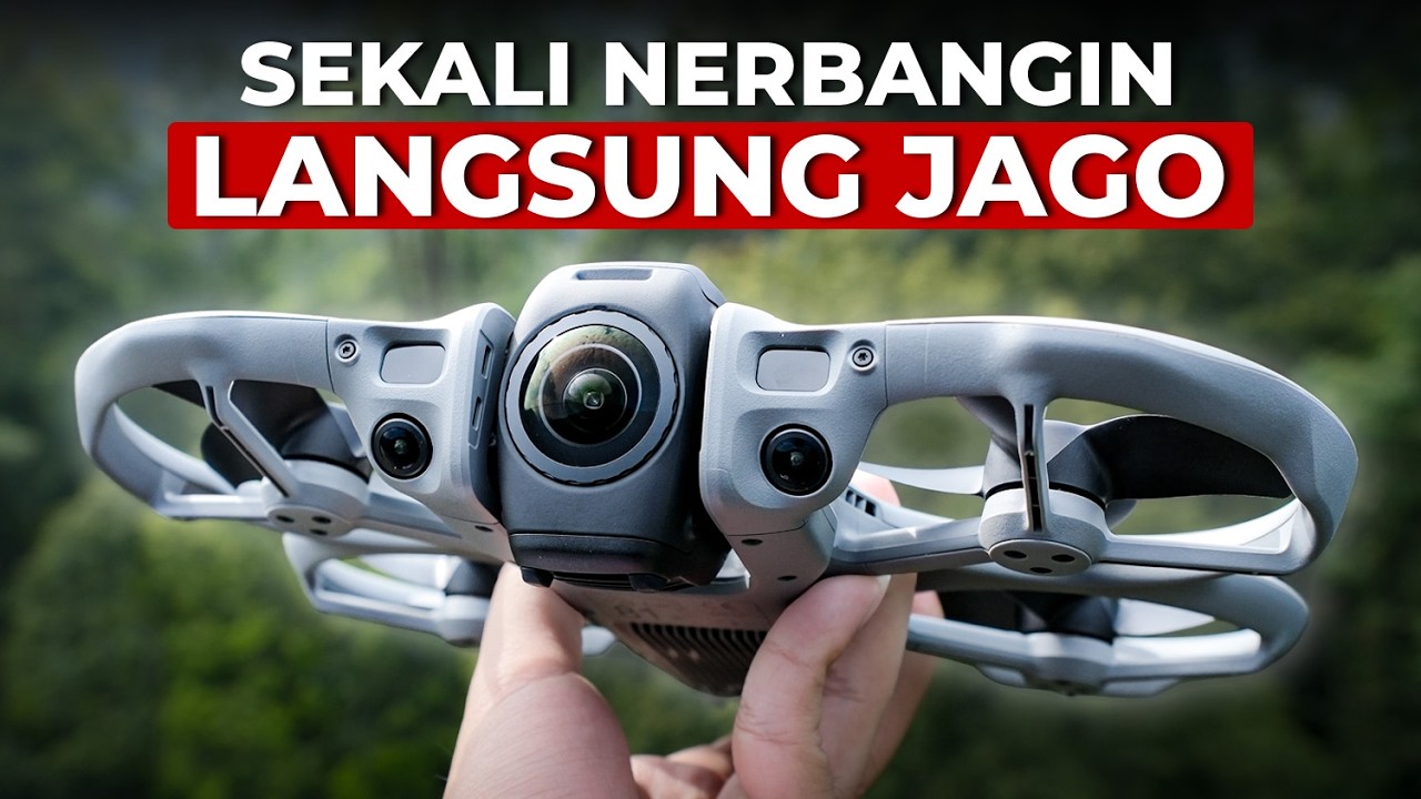 Drone 360 Terbaik Harga Terjangkau | DJI AVATA 360 Indonesia