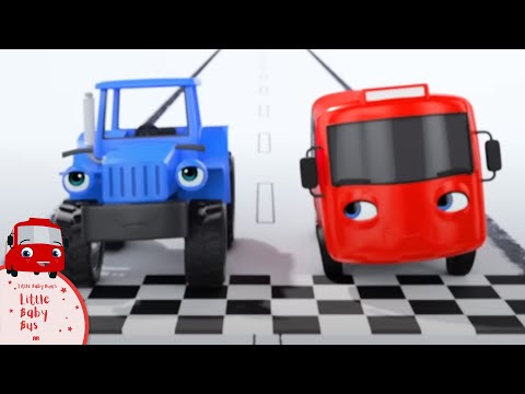 Racing Buster | Red Buster | Bus Cartoon | Fun Kids Cartoon Video