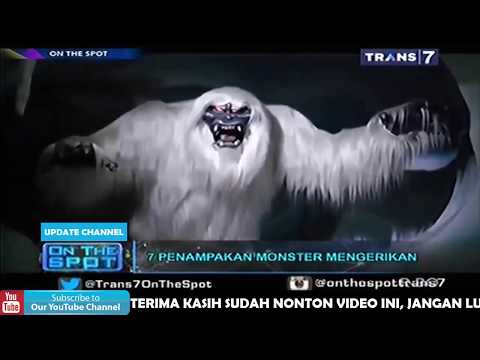7 Penampakan Monster Mengerikan - On The Spot Trans 7