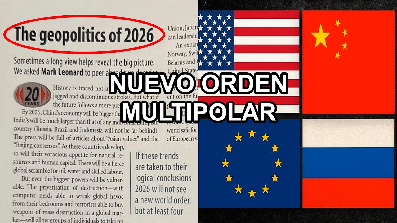 THE ECONOMIST 2006 PREDICE LO QUE VA A OCURRIR EN 2026 HACIA EL NUEVO ORDEN MULTIPOLAR