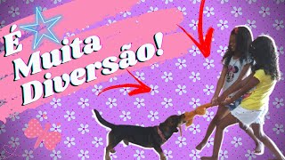 Brincando e crescendo com Julia & Ligia.