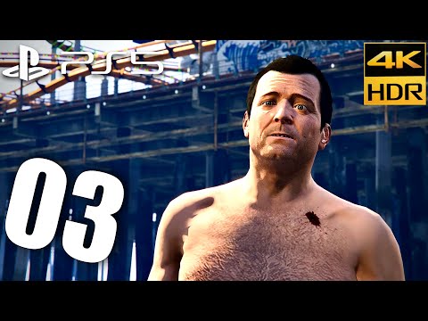 GTA 5 Enhanced Gameplay Walkthrough Part 3 ULTRA REALISTIC | PS5 4K 60FPS HDR |