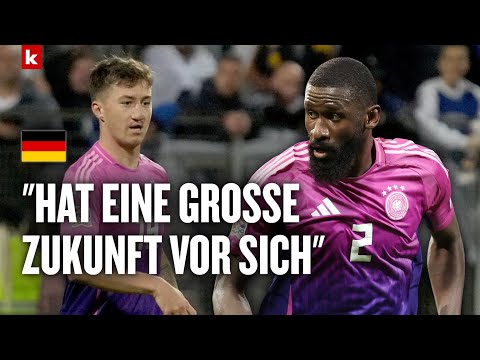 Video Thumbnail: Nach überraschender Nagelsmann-Aussage: So sieht Rüdiger Stiller und Pavlovic | DFB