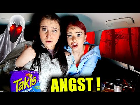 1 Nacht ÜBERNACHTEN IM WALD ! 😫🌲(Wolf im Wald) - Celina