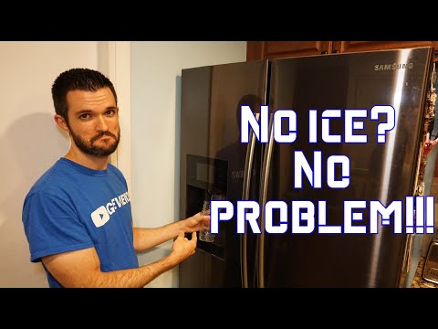 Samsung Ice Maker not making Ice? Here is a quick fix video for any side-by-side fridge.