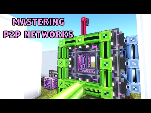 Mastering The Art of P2P Networking!! | Applied Energistics 2 Tutorial