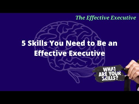 5 Thinking Skills You Need to be an Effective Executive