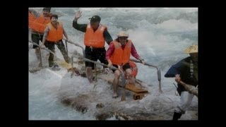 preview picture of video '北山川観光筏下り (北山村)　　Kitayamamura-Ikadakudari   (Kitayama village rafting)'