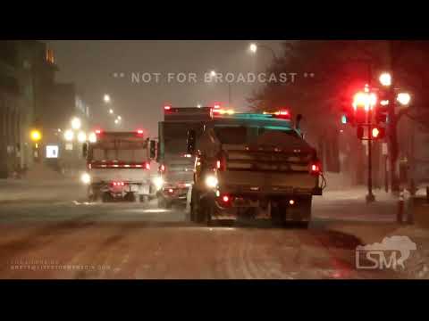 02-02-2022 Peoria, IL - Major winter storm cleanup