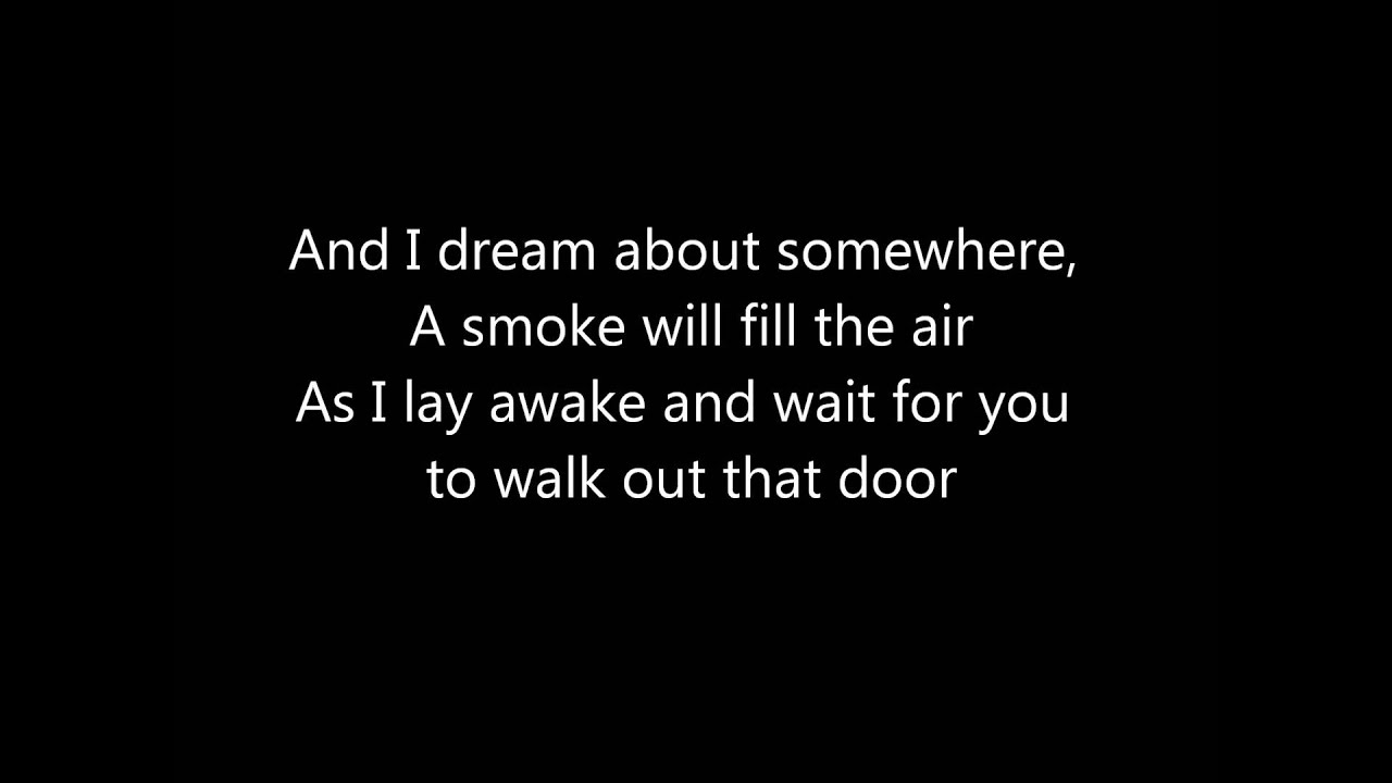 Stranger Things Have Happened Foo Fighters with Lyrics