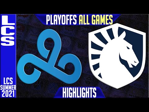 C9 vs TL Highlights ALL GAMES | LCS Summer Playoffs Round 1 | Cloud9 vs Team Liquid