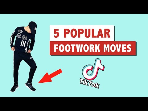FOOTWORK DANCE TUTORIAL (2021) | MOST POPULAR MOVES ON TIKTOK