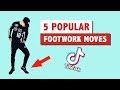 FOOTWORK DANCE TUTORIAL (2021) | MOST POPULAR MOVES ON TIKTOK