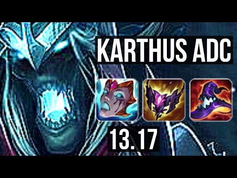 KARTHUS & Sona vs EZREAL & Bard (ADC) | 10/1/9, Legendary, 300+ games | NA Master | 13.17