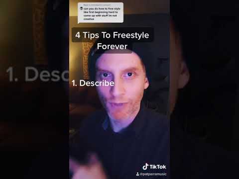 How To Freestyle Rap Forever Without Getting Stuck With 4 Simple Tips #shorts