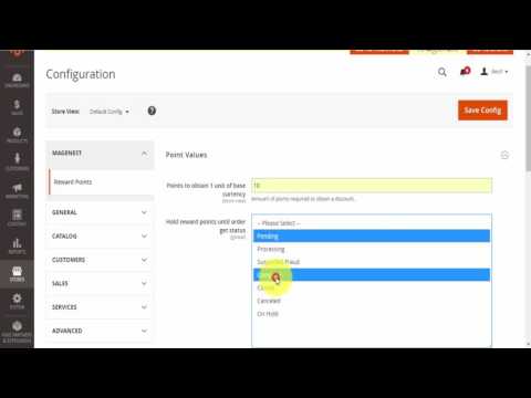 Reward Points for Magento 2 | How to use configuration