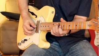 Video thumbnail for (my personal) 1974 Fender Telecaster Thinline, Olympic White Part1 by GregsGuitars