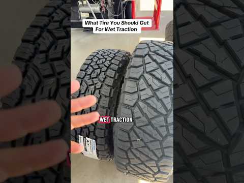 What Tire You Should Get For Wet Traction