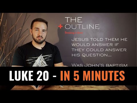 LUKE 20 - In 5 Minutes - 2BeLikeChrist