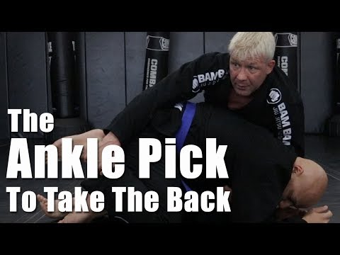 The Ankle Pick To Take The Back Against The Turtle
