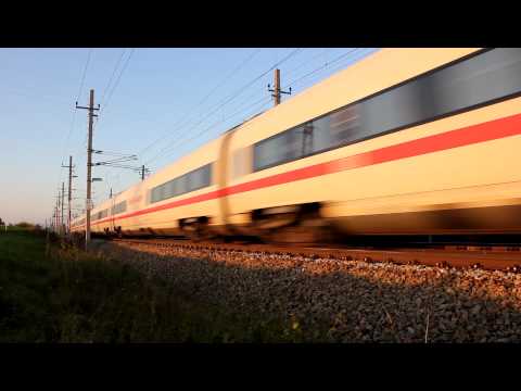 [HD] DB ICE T vorbeifahrt nahe Bahnstrecke Passau - Linz, Passauer Bahn