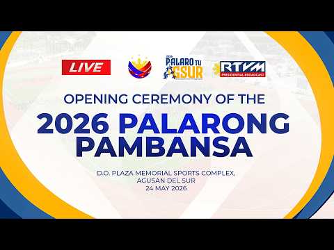 Opening of the 2026 Palarong Pambansa