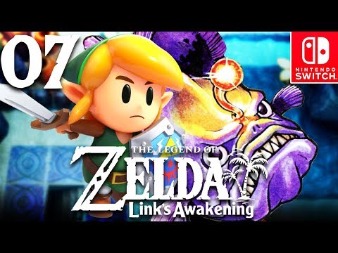 The Angler's Tunnel Dungeon | Let's Play Zelda Link's Awakening w/ ShadyPenguinn [07]