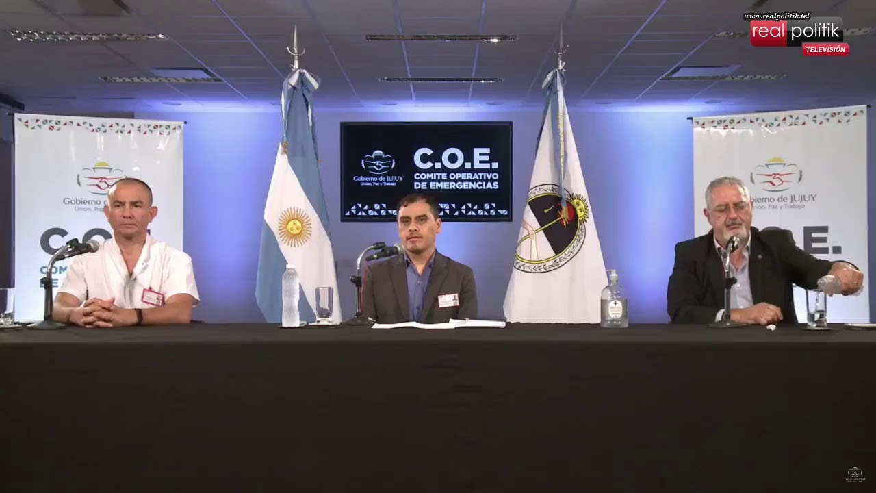 Jujuy: El Comité Operativo de Emergencias brinda un informe sobre la situación epidemiológica