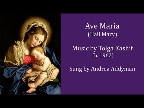 St John's Choir - Music for Mothering Sunday - Ave Maria by Tolga Kashif performed by Andrea Addyman