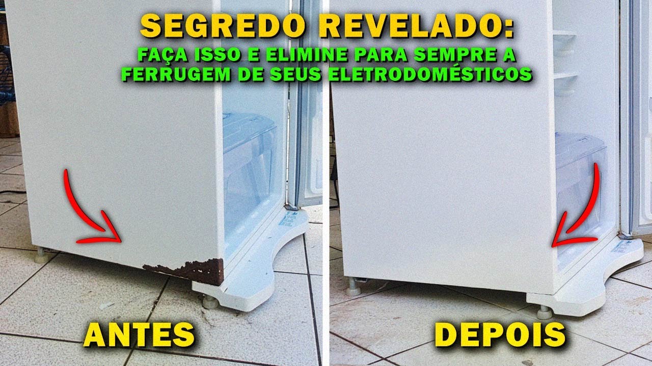 Secret Revealed: How to Get Rid of Rust in the Refrigerator or Appliances and Save Money