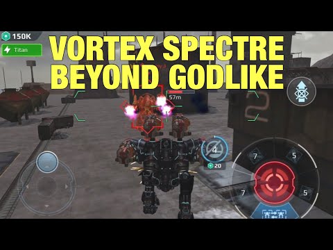"Beyond Godlike" Vortex Spectre FFA Fun Gameplay on Springfield | War Robots F2P Champion League