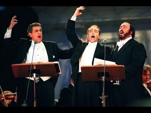 The 3 Tenors  in Tokyo Japan 1996 (Carreras - Domingo - Pavarotti With Levine)