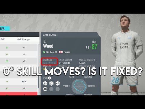 FIFA 20 PLAYER CAREER MODE 0 STAR SKILL MOVES FIXED?? (New Saves & Current Saves?)