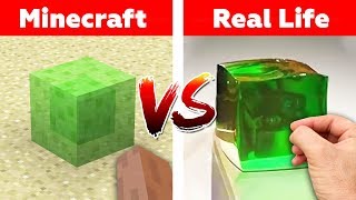 Download lagu MINECRAFT SLIME BLOCK IN REAL LIFE! Minecraft vs Real Life animation challenge mp3