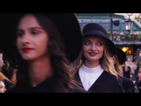 Beautiful Russian Girls. Moscow Fashion Week. Viktoria Fleur Collection