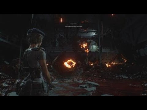 NO DAMAGE Nightmare Difficulty Final Nemesis Boss Fight RESIDENT EVIL 3 REMAKE PS4