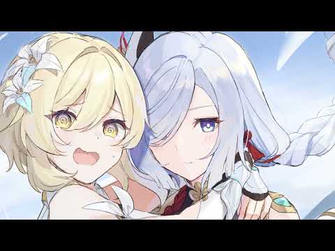 Shenhe & Lumine Humming To A Beat For 1 Hour | LOFI