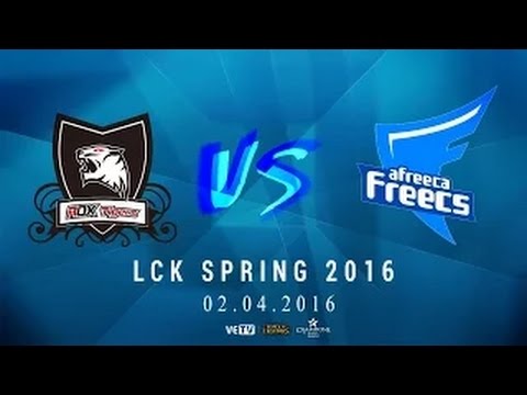 Afreeca vs ROX [LCK Mùa Xuân 2016][Trận 2][02.04.2016]