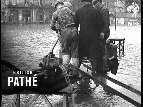 "Angers" And French Floods (1936)