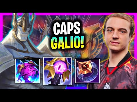 CAPS BRINGS BACK GALIO! | G2 Caps Plays Galio Mid vs Ekko!  Season 2025