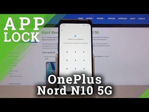 How to Lock OnePlus Nord N10 5G’s Apps with Password – Protect Apps