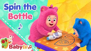 Billy & Bam Bam Play Challenge or Surprise 🌀 Where Will It Stop? | BabyTV Animation