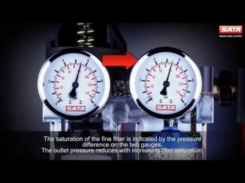 Clean Compressed Air For Better Results With The SATA® filter 484®