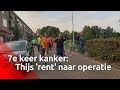 Thijs (25) rent met ruim honderd Bredanaars zijn 'laatste rondje'